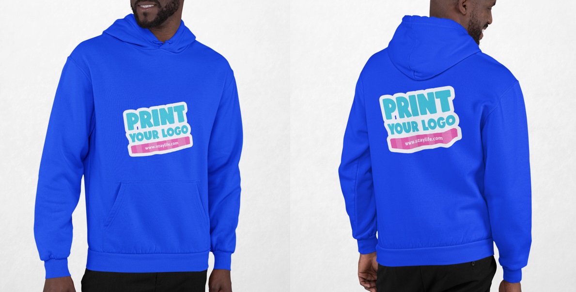 Kapuzen Sweatshirt für Herren - Blau